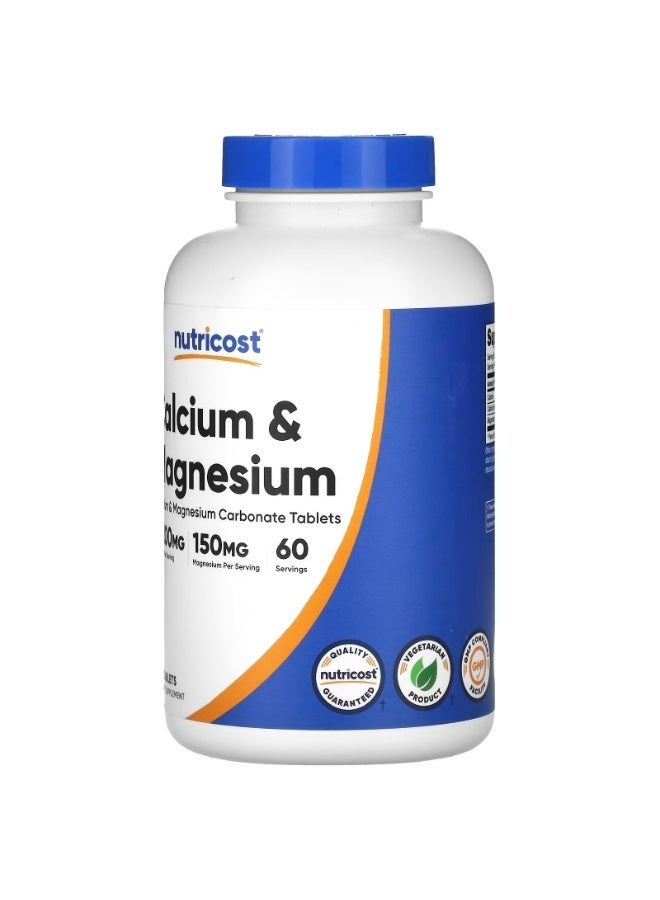 Nutricost Calcium Magnesium 240 Tablets - Image 4
